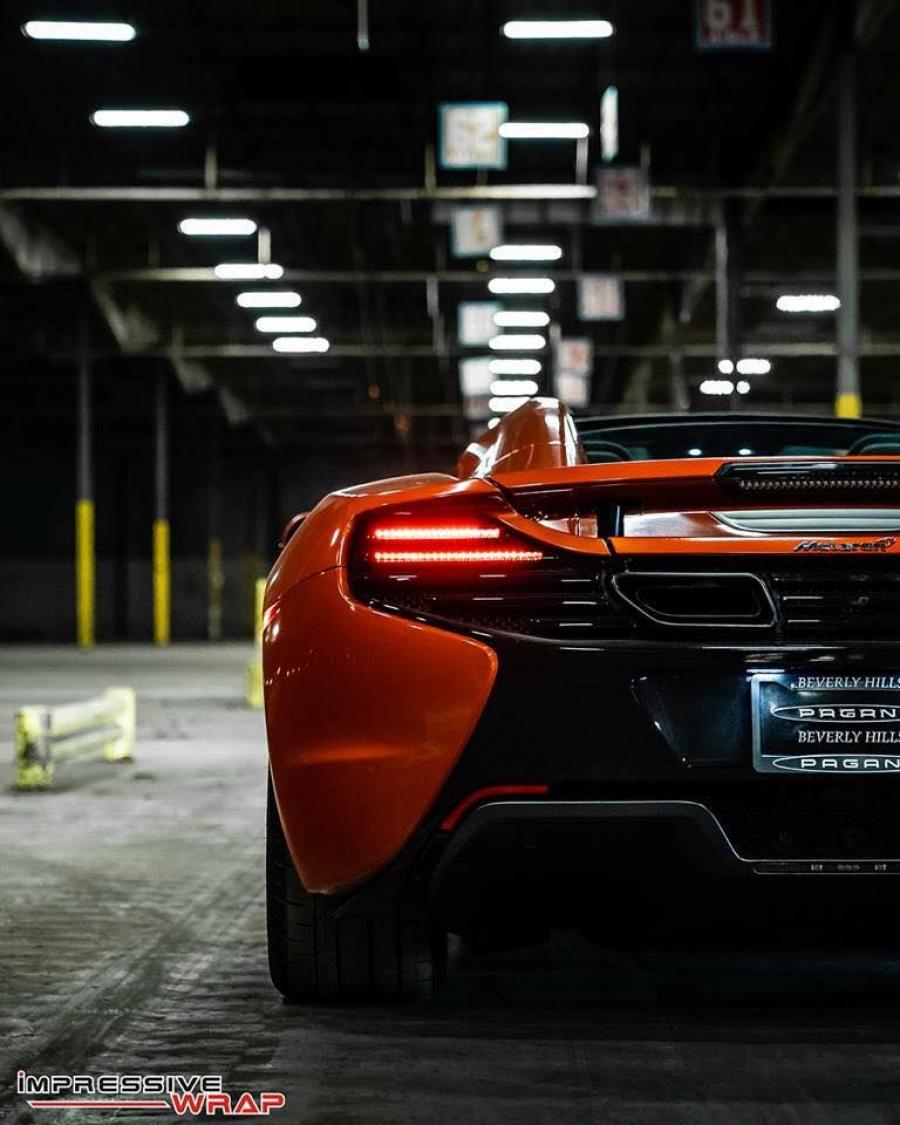 Детали экстерьера McLaren 650S by Impressive Wrap 2018 года  (фото 2 из 7)